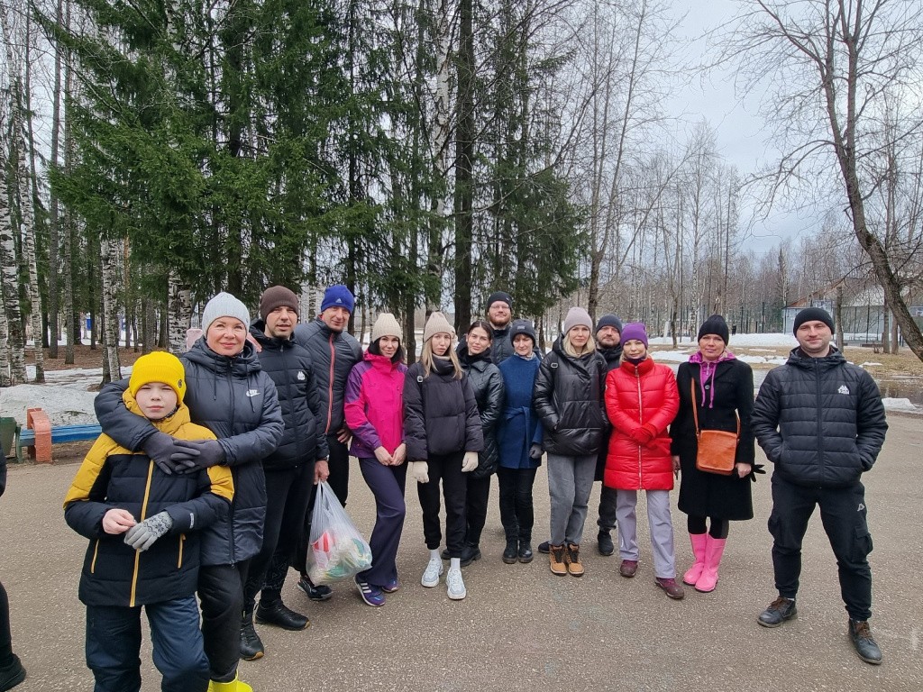 Региональный оператор Севера принял участие в общегородском субботнике «Маёвка» в Ухте