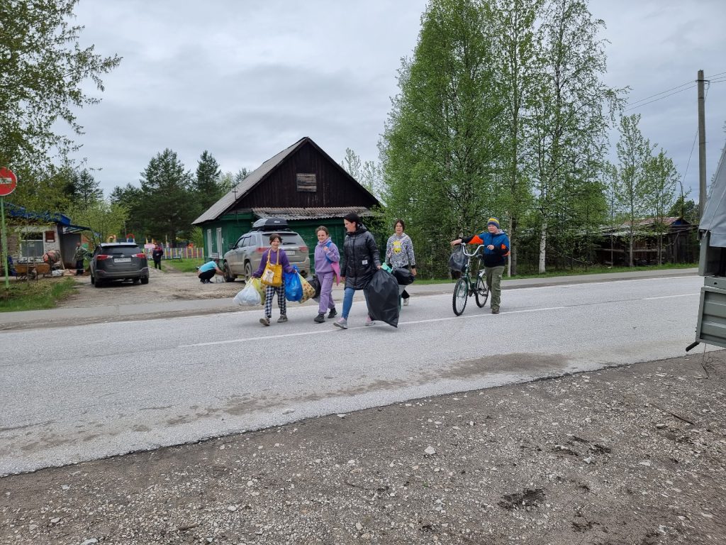 Региональный оператор Севера продолжает проводить экологические акции в отдаленных населенных пунктах Республики Коми